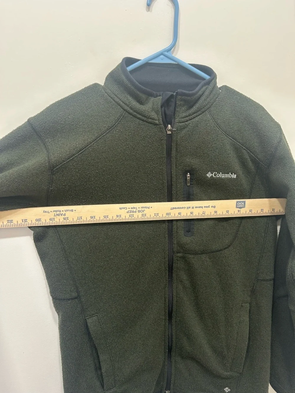 Columbia Jacket‎ Softshell Men’s Medium Hunter Green Omnishield Full Zip Winter